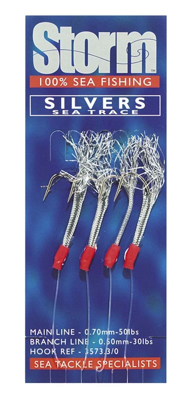 Brand new π Sea Tech Mackerel 4Hk Silver Shrimp Lures - Feathers & traces π₯° 1 Brand new π Sea Tech Mackerel 4Hk Silver Shrimp Lures - Feathers & traces π₯°