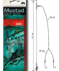 Brand new 😀 Mustad Rig Wishbone Clipped Down - Rigs & traces 🎉