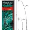 Outlet 🔔 Mustad Rig Two Hook Bomber - Rigs & traces 💯
