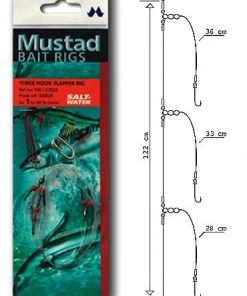 Top 10 👍 Mustad Rig Three Hook Flapper - Rigs & traces 💯