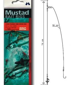 Cheap 🥰 Mustad Rig Long Range One Hook - Rigs & traces ⌛
