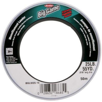 Flash Sale 😍 Berkley Big Game Mono Leader Clear - Rig body & snoods ✨ 1 Flash Sale 😍 Berkley Big Game Mono Leader Clear - Rig body & snoods ✨