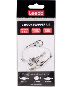 Best Pirce ⌛ Leeda 2 Hook Flapper - Rigs & traces ✔️