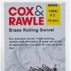 Budget 🔔 Cox & Rawle Brass Rolling Swivel - Swivels 💯