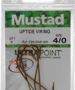 Cheap 🔔 Mustad 79515NP-BR Uptide Viking - Hooks 🔔