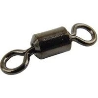 Promo ⌛ Mustad Black Rolling Swivel Round Eye (77900) - Swivels 🔥