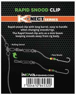 Wholesale ๐ Inova Rapid Snood Clips - Clips, links & connectors ๐ 2 Wholesale ๐ Inova Rapid Snood Clips - Clips, links & connectors ๐ - Image 2