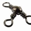 Best deal ❤️ Mustad Black 3 Way Swivels (77700) - 💯