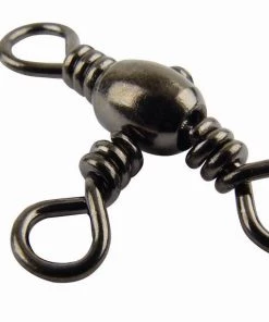 Best deal ❤️ Mustad Black 3 Way Swivels (77700) - 💯