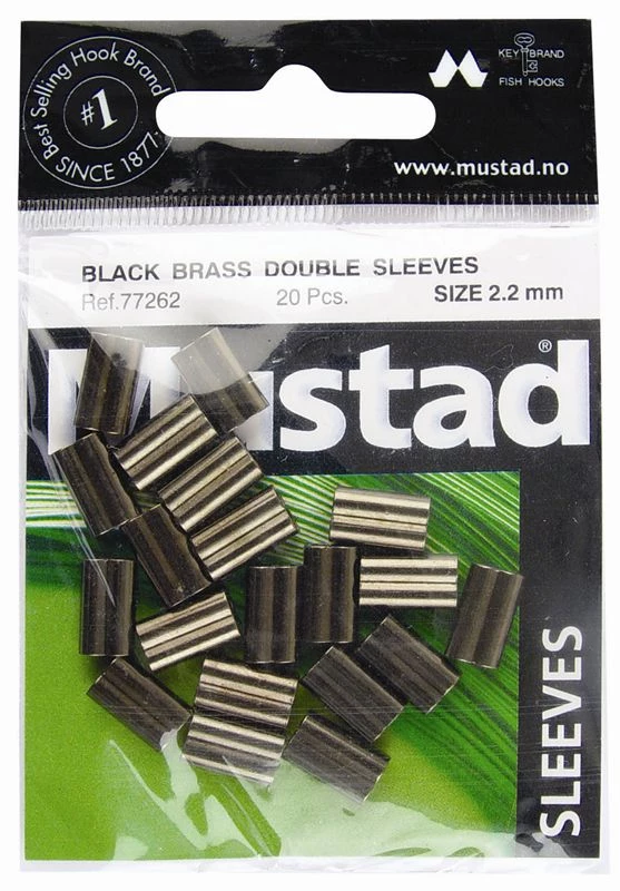 Buy โญ Mustad Brass Sleeves Double (77262) - Crimps ๐คฉ 2 Buy โญ Mustad Brass Sleeves Double (77262) - Crimps ๐คฉ - Image 2
