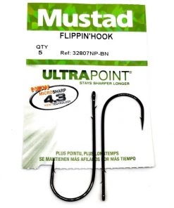 Cheap 🔥 Mustad 32807NP-BN Bass Baitholder Hooks - 🎉