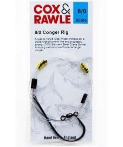 Best deal 🥰 Cox & Rawle Conger Wire Rig 8/0 - Rigs & traces 🌟