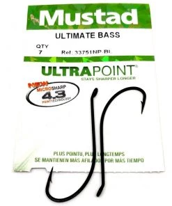 Discount 😀 Mustad 33751NP-BL Ultimate Bass - Hooks ❤️