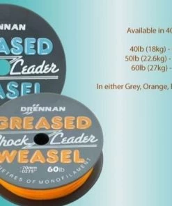 Top 10 👍 Drennan Greased Weasel Shock Leader - Shockleaders 🤩 -Sea Fishing outlet shop jesrp4fy636676901028641107
