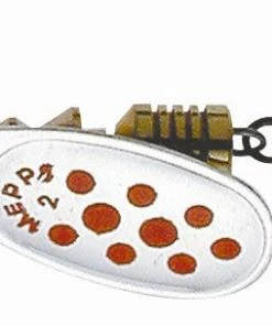 Flash Sale ⭐ Mepps Comet No.2 Silver Red Dots 4.5g - Spinners 🥰