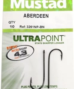New ⭐ Mustad 3261NP-BN Aberdeen - Hooks 🎁