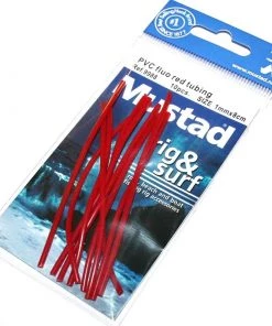 Hot Sale ✨ Mustad PVC Fluo Red Tube 1mm - Rig tubing ✔️