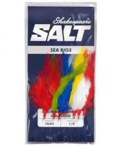 Outlet ⭐ Shakespeare Salt Mackerel Feathers Coloured - Feathers & traces 🥰