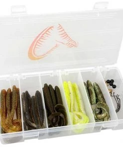 Deals 🌟 Savage 30+17 Piece Rib Worm Kit - Worms 🥰