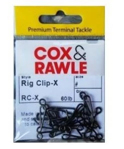 Budget 👏 Cox & Rawle Rig Clip X - Clips, links & connectors ✔️