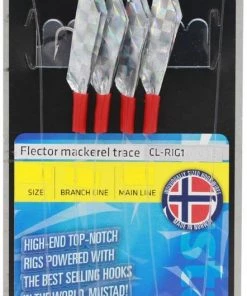 New ✔️ Mustad Flector Mackerel Traces - Feathers & traces 🔥