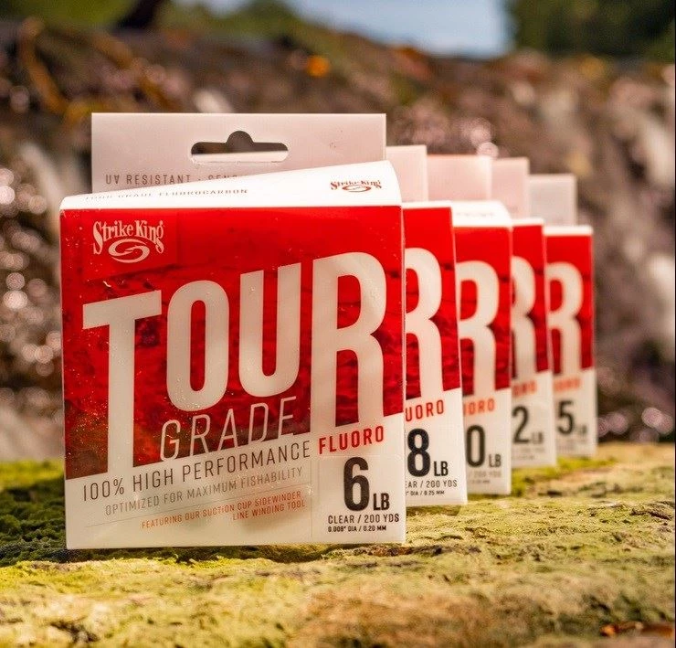New โ Strike King Tour Grade Fluorocarbon Line - ๐ 1 New โ Strike King Tour Grade Fluorocarbon Line - ๐