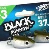 Brand new 🎁 Fiiish Black Minnow Jig Heads - Jig heads, weights & rattles 😉