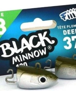 Brand new 🎁 Fiiish Black Minnow Jig Heads - Jig heads, weights & rattles 😉