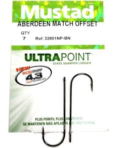 New 🔔 Mustad 32601NP-BN Aberdeen Match - Hooks 😍