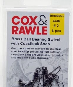 Deals ❤️ Cox & Rawle Ball Bearing Swivel With Coastlock Snap - Swivels 👍