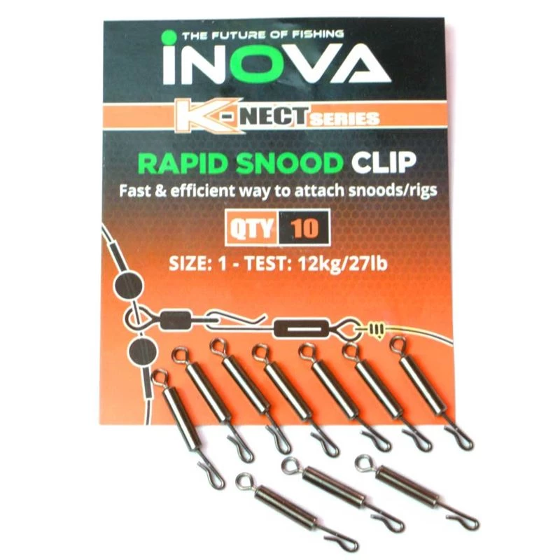 Wholesale ๐ Inova Rapid Snood Clips - Clips, links & connectors ๐ 1 Wholesale ๐ Inova Rapid Snood Clips - Clips, links & connectors ๐