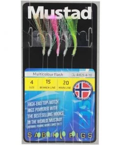 Top 10 🌟 Mustad Multicolour Flash Rigs - Feathers & traces 🌟