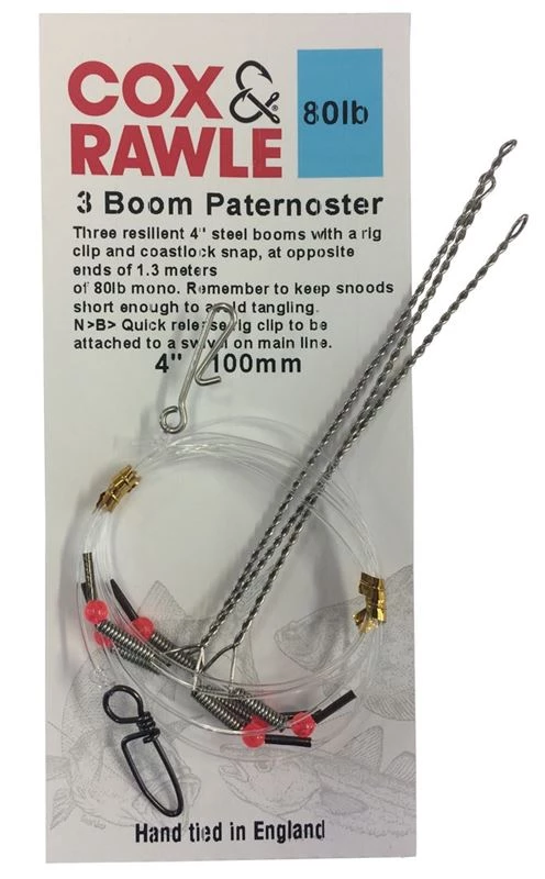 Best reviews of ๐ฅ Cox & Rawle 3 Boom Paternoster Rig - Booms ๐ฅฐ 1 Best reviews of ๐ฅ Cox & Rawle 3 Boom Paternoster Rig - Booms ๐ฅฐ